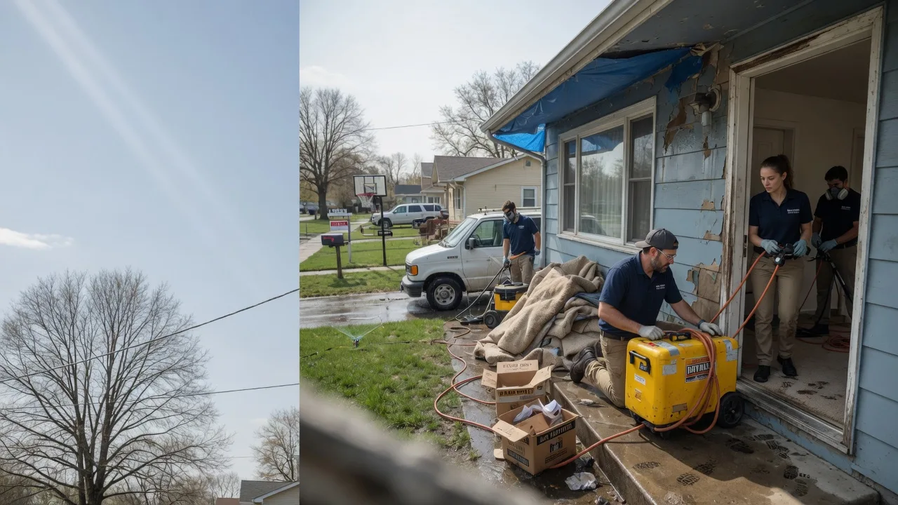 Basement Flood Cleanup in Round Mountain, NV near me